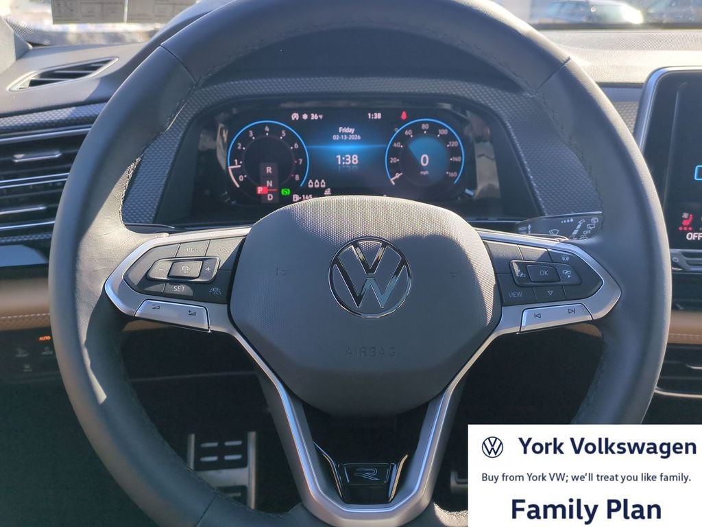 2026 Volkswagen Atlas Cross Sport 2.0T SEL R-Line Black