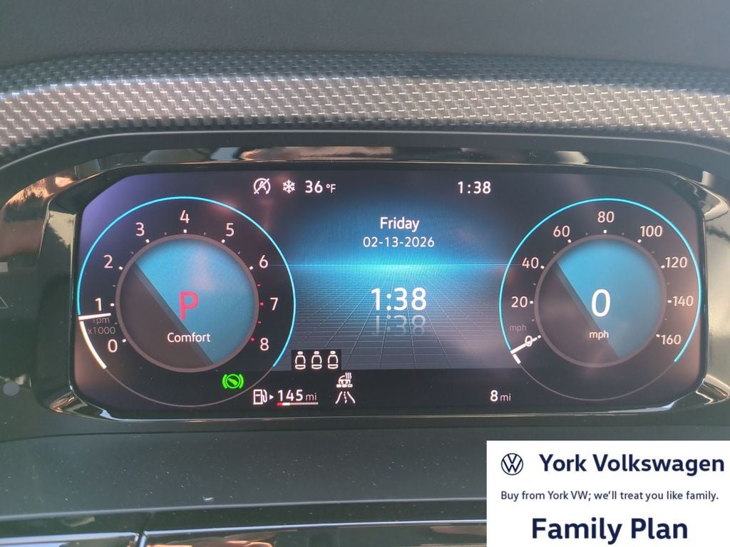 2026 Volkswagen Atlas Cross Sport 2.0T SEL R-Line Black