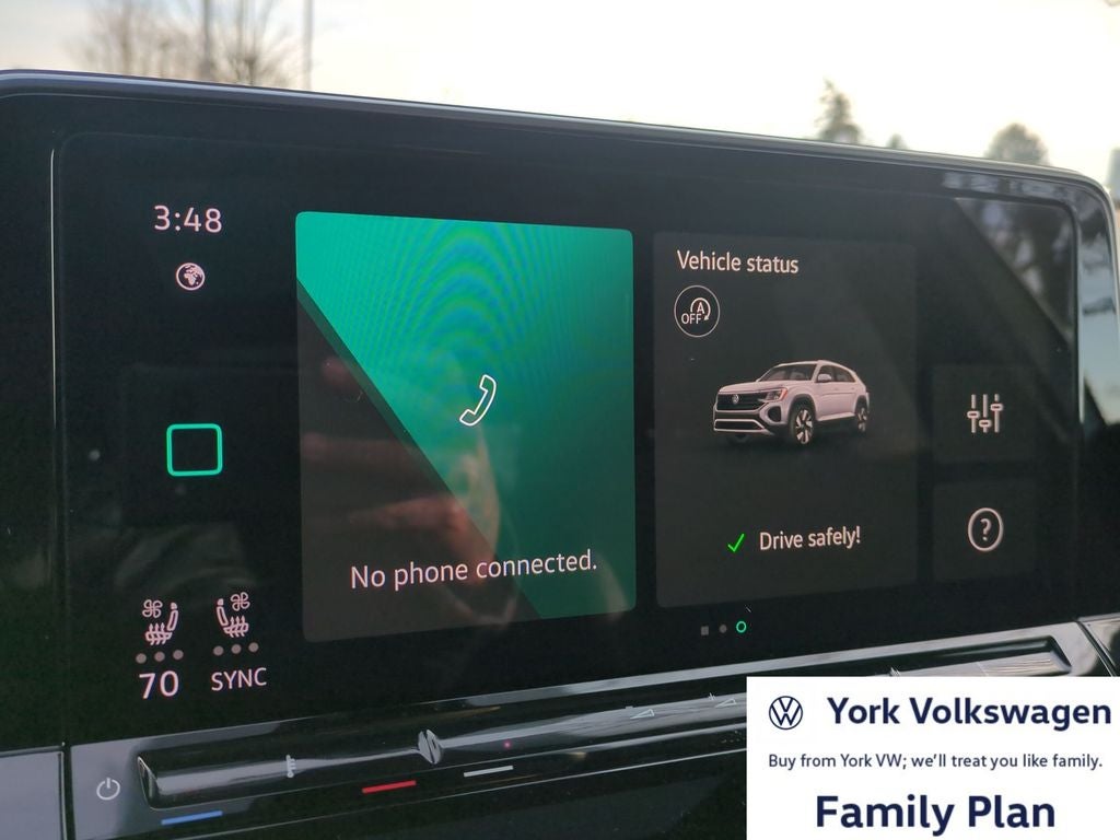 2026 Volkswagen Atlas Cross Sport 2.0T SEL R-Line Black