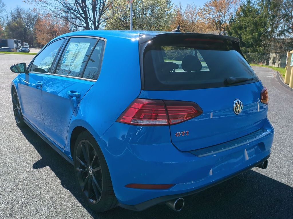 2019 Volkswagen Golf GTI 2.0T Rabbit Edition